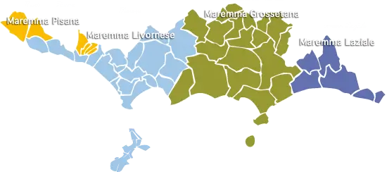 Mappa Maremma